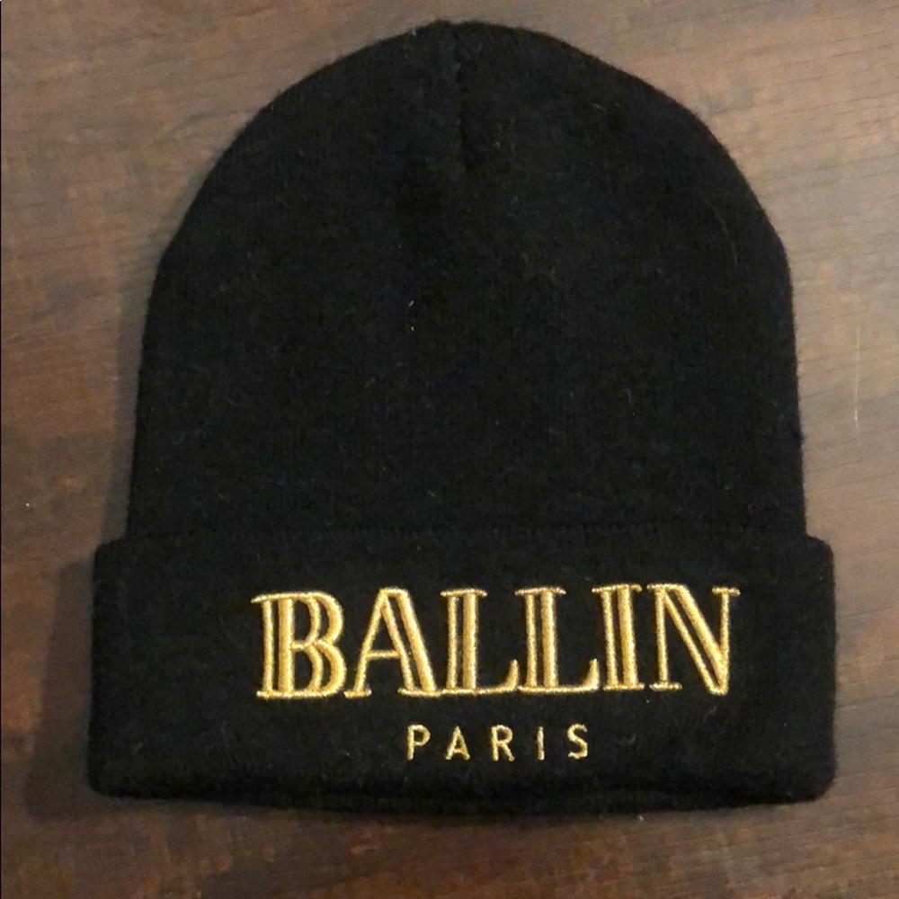 Brian Lichstein “Ballin” Balmain Parody Beanie